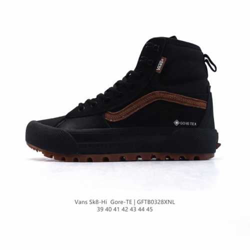 340 【公司级】范斯（Vans）运动板鞋Sk8-Hi Gore-Tex Mte-3男士日常百搭减震舒适休闲鞋Vans Sk8-Higore-Tex 户外高帮运