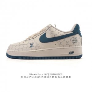 公司级 新款 Af1耐克 Nike Air Force 1 ‘07 Low 空军一号 气垫厚底增高百搭运动板鞋 原楦头原纸板 小白鞋 打造纯正空军版型，专注外贸