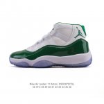 耐克乔丹11代 Nike Air Jordan 11 Retro 复刻男女运动鞋 Aj11代经典设计，深受球员与球迷喜爱。Jordan 乔丹 采用漆皮牛培革鞋面