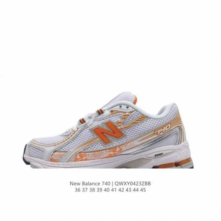 New Balance Mr740 Nb新百伦系列复古老爹风休闲运动慢跑鞋。采用轻质牛剖革拼接透气网眼衬垫织物鞋面材质 T-Beam大底提供足步弓支撑 保持步态 - 点击图像关闭