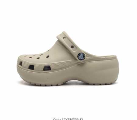 Crocs 沙滩洞洞鞋 女休闲厚底增高凉拖鞋 卡骆驰杨幂同款 厚底增高凸显大长腿沙滩鞋 选择尺码时 建议选大一码 脚感更舒适 这款没有鞋盒 类型 女鞋 尺码 3 - 点击图像关闭