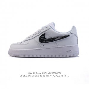 200 耐克 Nike Air Force 1 '07 Low 空军一号含气垫 小白鞋 2025年 蛇年新款 低帮百搭厚底增高休闲运动板鞋。柔软、弹性十足的缓震