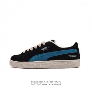 彪马puma Suede Xl 低帮复古轻便透气防滑减震休闲鞋 厚底增高运动板鞋。 尺码: 36-45 货号：395205 01 编码：Gftb0714Zvl
