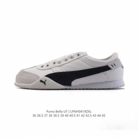 彪马 puma Bella Ut 时尚百搭 舒适 防滑 低帮 生活休闲鞋 薄底鞋。继将 Speedcat Og 带回后，puma 再以档案室的经典鞋型 Bell - 点击图像关闭