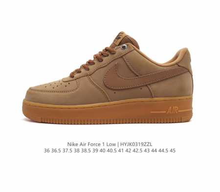 耐克 Nike Air Force 1 07 空军一号 Af 1 低帮 厚底增高百搭 休闲运动板鞋 柔软 弹性十足的缓震性能和出色的中底设计 横跨复古与现代的外 - 点击图像关闭