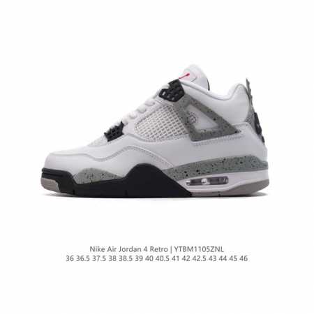 公司级 耐克 新款 Nike Air Jordan 4 Retro OG 中帮 迈克尔 乔丹AJ4代乔4 复古休闲运动文化篮球鞋。秉承轻量化的速度型篮球鞋设计思 - 点击图像关闭