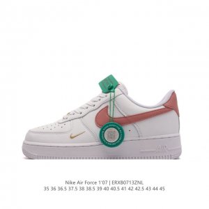 公司级 附赠送logo清洁刷 Af1耐克 Nike Air Force 1 ‘07 Low 空军一号厚底增高百搭休闲运动板鞋 路易威登联名 原楦头原纸板 打造纯