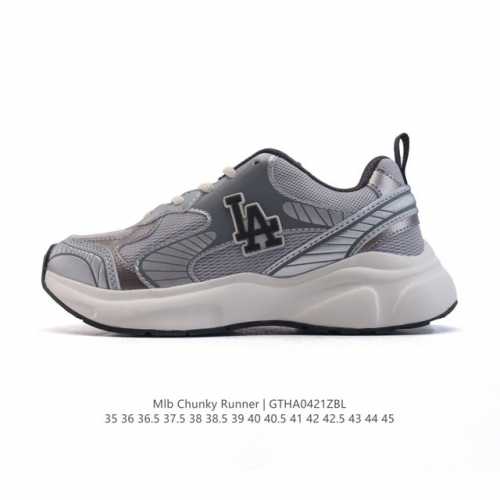 公司级 全新2025年新款，Ny美国榄球洋基队New York Yankees X Mlb Chunky Runner Liner 莱纳系列低帮厚底老爹风透气舒