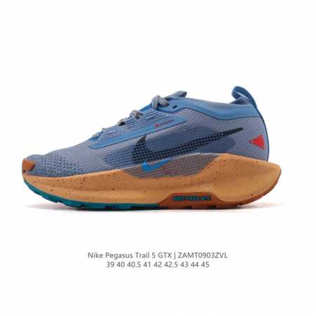 耐克 Nike pegasustrail5 男款越野跑步鞋夏新款耐克飞马该鞋款搭载出众回弹的 Reactx 泡绵中底，多种地面，皆可轻松驾驭。采用别致设计。上脚 - 点击图像关闭