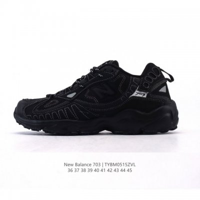 新品 新百伦 New Balance Nb 703系列老爹鞋 合成革 舒适百搭 减震支撑 低帮运动跑步鞋 户外功能鞋D宽，网面+麂皮拼接透气又耐造，走石子路居然