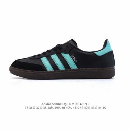 130 阿迪达斯 德训鞋 Adidas Originals Samba Og Shoes 经典运动鞋小白鞋 「T头鞋」男女士板鞋 彰显休闲摩登风情的时尚经典鞋。 - 点击图像关闭