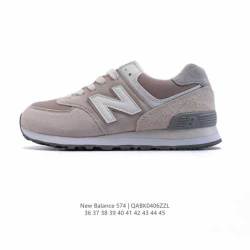 Nb 574 新百伦 New Balance Nb 574系列舒适百搭复古拼接时尚休闲运动鞋。New Balance 的 574 具有识别性和持久流行性，从它作