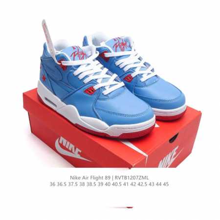 公司级 耐克 超酷Nike Air Flight 89气垫鞋AJ4简版兄弟款篮球鞋男女运动鞋 Air Jordan 4 的 “孪生兄弟” Nike Air Fl - 点击图像关闭