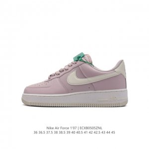 公司级 附赠送logo清洁刷 Af1耐克 Nike Air Force 1 ‘07 Low 空军一号厚底增高百搭休闲运动板鞋 原楦头原纸板 打造纯正空军版型，专