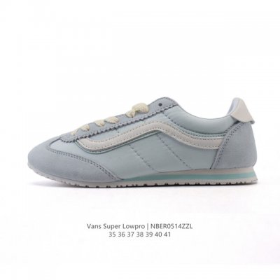 新品 Vans范斯新款Super Lowpro低帮休闲鞋复古百搭板鞋 Vn000D83Ccz早春复古风，Vans薄底鞋来助力！春天已经悄悄来临，上海的阳光明媚得