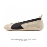 彪马 Puma Speedcat Ballet 芭蕾舞鞋玛丽珍鞋女士运动休闲鞋Puma彪马女鞋Speedcat Ls朴彩英同款赛车鞋 翻毛皮休闲鞋，Puma推出