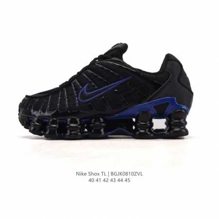 公司级 耐克 Nike Shox Tl 男子运动鞋厚底增高老爹鞋，令机械力学缓震性能跃升新层次。采用透气网眼鞋面和全掌型 Nike Shox 技术，革新演绎经典 - 点击图像关闭