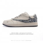 公司级 真标 耐克 Nike Air Jordan 1 Low Og Sp Military Blue Aj1乔1倒勾 2025年新款 蛇年新款 低帮篮球鞋 A