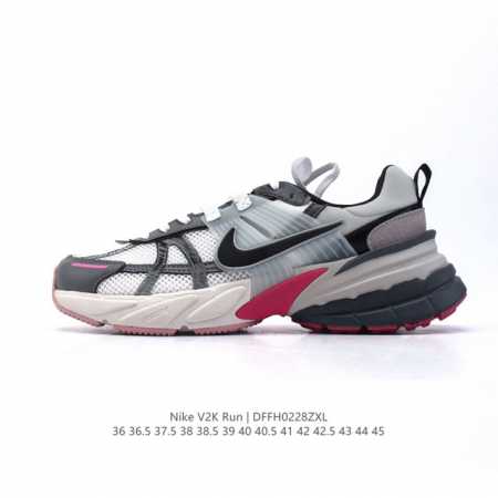 降价 Nike 耐克 V2K Run 减震防滑 复古低帮运动跑步鞋 超火复古跑鞋，采用太空革组合呼吸网眼布鞋面材质，搭载正确4层组合底模，嵌入Tpu加固稳定模块 - 点击图像关闭