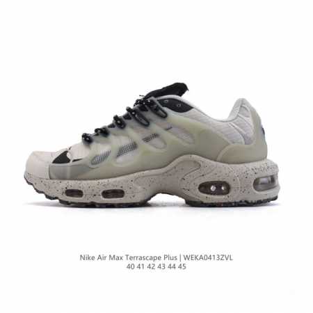 Nike 耐克 男女子休闲鞋气垫缓震跑步鞋 Air Max Terrascape Plus 运动鞋 造型超讨喜！鞋面以帆布和织物材质包裹，保证了轻薄透气，更适合 - 点击图像关闭