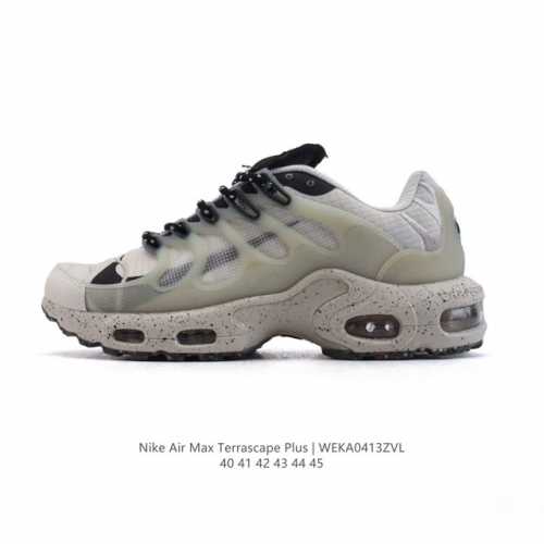 Nike 耐克 男女子休闲鞋气垫缓震跑步鞋 Air Max Terrascape Plus 运动鞋 造型超讨喜！鞋面以帆布和织物材质包裹，保证了轻薄透气，更适合