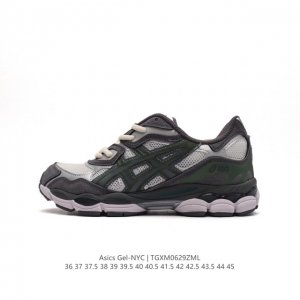 AsicsGel-NYC复古单品 亚瑟士ASICSTIGER 新款休闲鞋 厚底街头运动休闲鞋，ASICS亚瑟士推出全新GEL-NYC，彰显纽约都市活力。这次的新