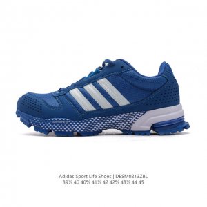 公司级 真标 阿迪达斯 Adidas Sport Life Shoes 男运动缓震跑步鞋 经典透气舒适运动鞋 气垫 厚底增高老爹鞋。鞋子又轻又舒服,走久了也不累