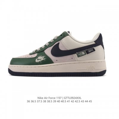 公司级 Af1耐克 Nike Air Force 1 ‘07 Low 空军一号 厚底增高百搭运动板鞋 原楦头原纸板 打造纯正空军版型，专注外贸渠道 全掌内置蜂窝