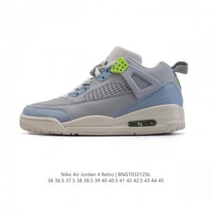 160 耐克 Nike Jordan Spizike Low 经典爆裂纹复古运动篮球鞋！全新低帮造型吸睛！整双鞋在融合了 Air Jordan 经典鞋款中的标志