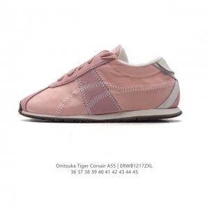 Onitsuka Tiger鬼塚虎 新款时尚舒适休闲运动鞋 Tiger Corsair A55跑步鞋#Onitsukatiger##鬼塚虎#全新tiger Co
