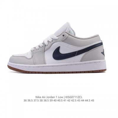 公司级 耐克 乔丹Air Jordan 1 Low Aj1 乔1 乔丹1代Aj1 低帮复古文化休闲运动篮球鞋。从1985 年面世的元年款汲取设计灵感，采用简洁大