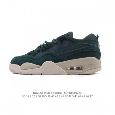 耐克 Nike Air Jordan 4 Retro Og迈克尔 乔丹Aj4代乔4 低帮复古休闲运动文化篮球鞋。秉承轻量化的速度型篮球鞋设计思想完成设计，降低重