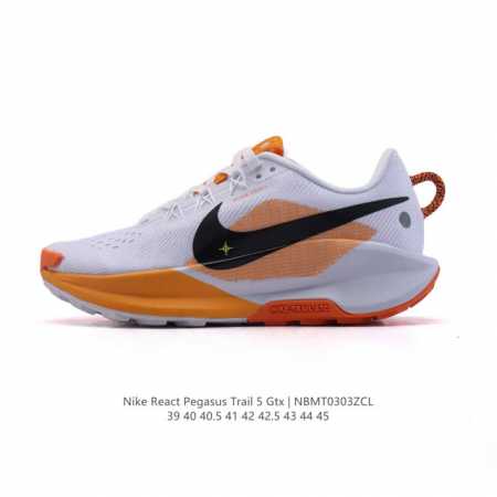 170 耐克(Nike)Pegasustrail5 男款越野跑步鞋夏新款耐克飞马该鞋款搭载出众回弹的 Reactx 泡绵中底，多种地面，皆可轻松驾驭。采用别致设 - 点击图像关闭
