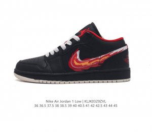 耐克 乔丹air Jordan 1 Low Aj1 乔1 乔丹1代aj1 低帮复古文化板鞋 休闲运动篮球鞋 从1985 年面世的元年款汲取设计灵感 采用简洁大方