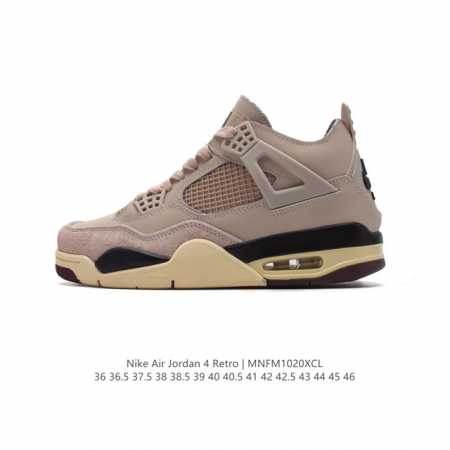 公司级 耐克 Nike Air Jordan 4 Retro OG 中帮 迈克尔 乔丹AJ4代乔4 复古休闲运动文化篮球鞋。秉承轻量化的速度型篮球鞋设计思想完成 - 点击图像关闭