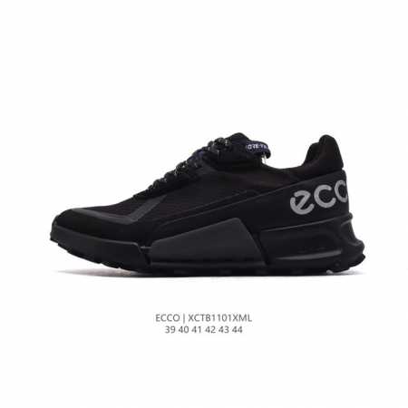 公司级 ECCO爱步 小红书爆款 新款百搭休闲款 Ecco 爱步男士户外板鞋休闲鞋透气轻质系带轻便运动鞋。ecco爱步是世界四大休闲鞋类品牌之一，总公司设于丹麦 - 点击图像关闭