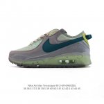 耐克Nike Air Max Terrascape 90 复古休闲运动鞋厚底增高气垫缓震男女跑步鞋 革新外底设计，打造出众造型；半透明 Nike Grind 橡