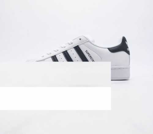头层皮阿迪达斯 Adidas Superstar 三叶草经典贝壳头系列 新款休闲板鞋潮流男女士运动鞋 鞋面织物材质 标志性的贝壳鞋头 锯齿三条纹 简约的线条 就