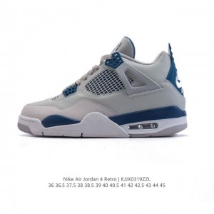 140 耐克 Nike Air Jordan 4 Retro Og迈克尔·乔丹Aj4代乔4 中帮复古休闲运动文化篮球鞋。秉承轻量化的速度型篮球鞋设计思想完成设计