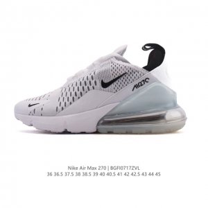 耐克 Nike Air Max 270 后半掌气垫缓震运动鞋时尚男士跑步鞋 。作为 Nike 休闲型 Air Max 鞋款，Nike Air Max 270 运