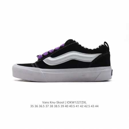 万斯 Vans Knu-Skool Vr3 Lx 面包鞋皮革鞋面。坎普尔 茱利安系列低帮复古硫化休闲运动板鞋“肥胖版大logo”要说整个年最为热门的鞋型之一， - 点击图像关闭