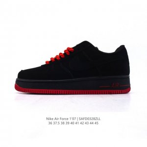 130 耐克 Nike Air Force 1 '07 Low 2025新年新款 空军一号含气垫 小白鞋 低帮百搭厚底增高休闲运动板鞋。柔软、弹性十足的缓震性能