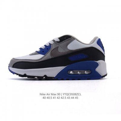 nike耐克运动鞋 Air Max 90 健身运动跑鞋休闲鞋 复古风十足！Air Max 90 作为 Nike 旗下最经典的鞋型之一，凭借着百搭的造型，获得众多