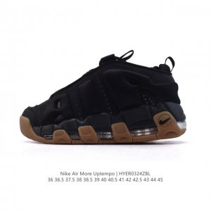 200 【公司级】耐克 Nike Air More Uptempo '96 皮蓬全掌气垫男女子运动鞋厚底增高缓震慢跑鞋。续写 20 世纪 80 年代和 90 年