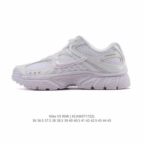 耐克 Nike 2025年新款 Nike V5 Rnr 轻量缓震支撑休闲鞋 舒适防滑耐磨低帮复刻运动鞋 厚底增高老爹鞋 Hj5228-003经典设计与现代工艺完