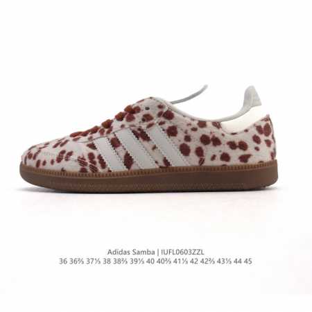 阿迪达斯 德训鞋 Adidas Originals Samba Og Shoes 大鞋舌 经典运动鞋小白鞋 T头鞋 男女士板鞋 彰显休闲摩登风情的时尚经典鞋。它 - 点击图像关闭