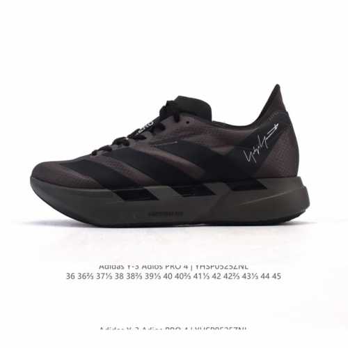 公司级 阿迪达斯 Adidas Adizero Adios pro 4 舒适防滑耐磨 低帮 休闲跑步鞋 男女同款厚度增高老爹鞋 2025年 Adidas推出了A