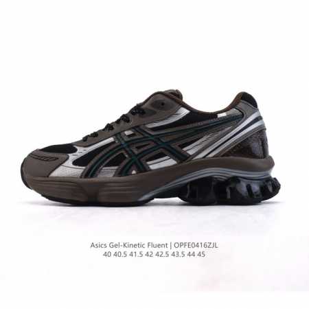 新品公司级 亚瑟士Asics Gel-Kinetic Fluent “Black Gold”黑银 舒适百搭 合成革防滑耐磨 低帮跑步鞋 男款 首先配色上十分经典 - 点击图像关闭