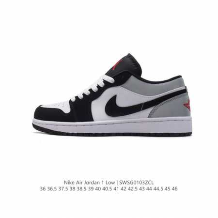 公司级 耐克 乔丹air Jordan 1 Low Aj1 乔1 乔丹1代aj1 低帮复古文化休闲运动篮球鞋。该鞋款从 1985 年元年款汲取设计灵感，焕新演绎 - 点击图像关闭