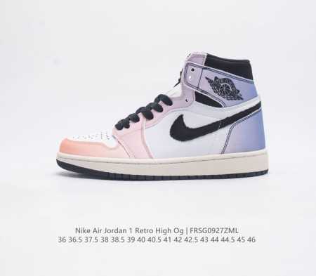头层皮 耐克 Nike Air Jordan 1 Retro High Og 乔丹一代篮球鞋复刻运动鞋 皮面高帮板鞋的设计灵感源自运动夹克 带你重温入选球队时刻 - 点击图像关闭